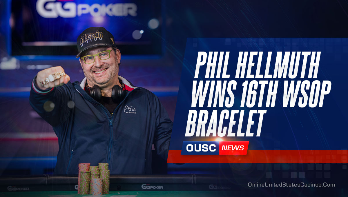 Phil Hellmut Wins 16 WSOP Bracelet