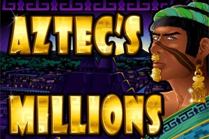 Aztecs Millions Online Slot Game Logo