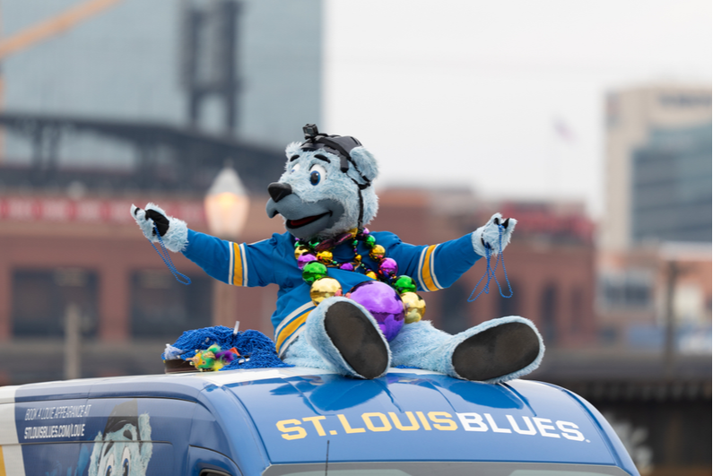 St Louis Blues maskot