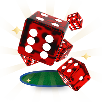 Symbol für Casino-Würfelspiele