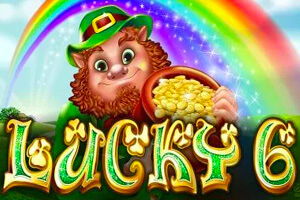 Lucky 6 Irish-Themed Online Slot Logo