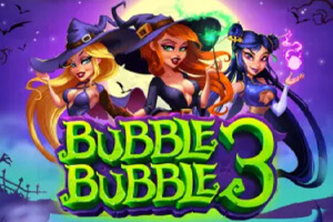 Логотип игрового автомата Bubble Bubble 3
