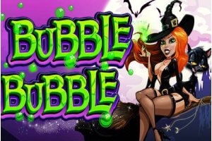Логотип игрового автомата Bubble Bubble