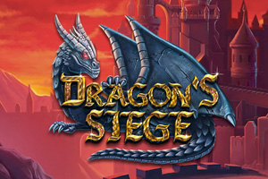Logo gry slotowej Dragon's Siege