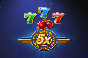 Логотип игрового автомата Five Times Wins