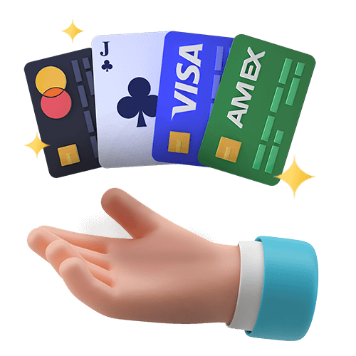 Kreditkarten-Casino-Symbol