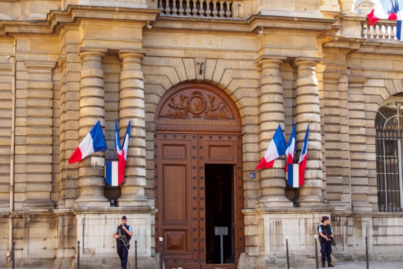 Gebäude des französischen Senats