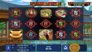 God of Wealth Online-Slot-Spielbrett