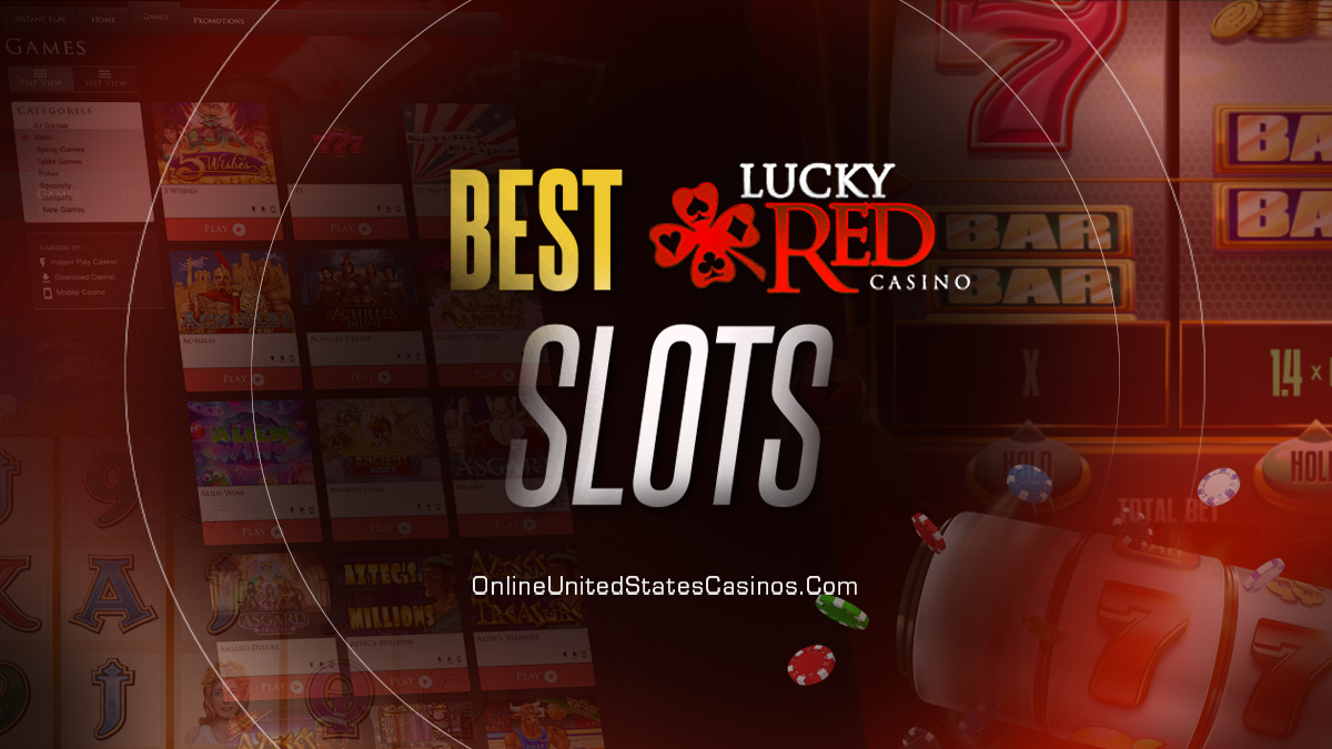 Bedste spilleautomater på Lucky Red Casino