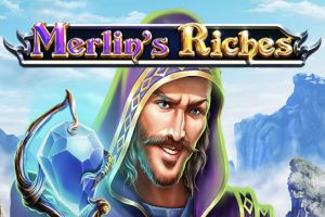 Логотип слота Merlin's Riches