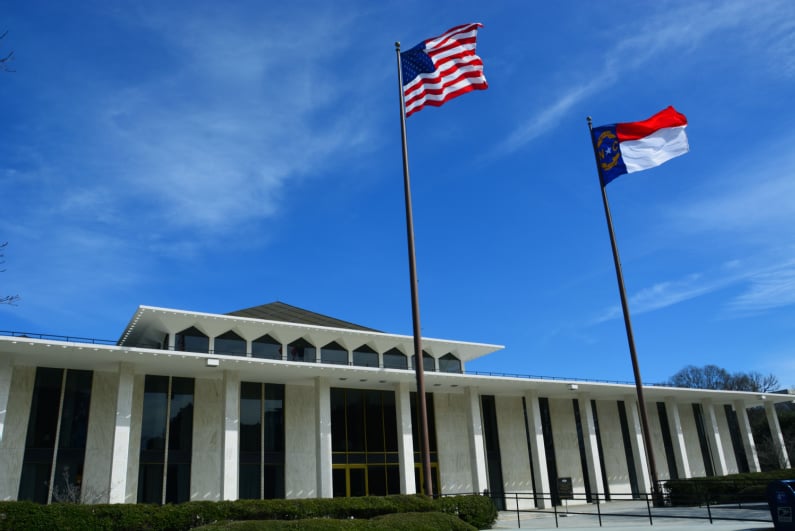 Gesetzgebungsgebäude in North Carolina