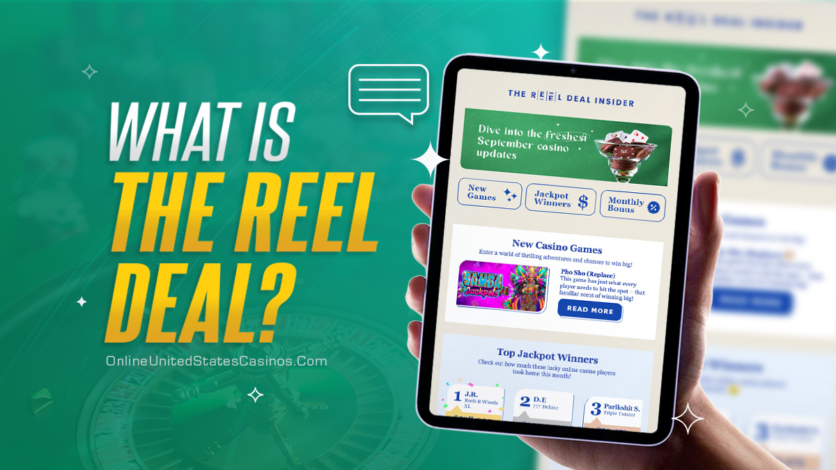 the-reel-deal: информационный бюллетень для онлайн-казино