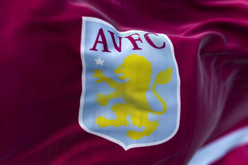 Aston Villa Flagge