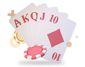 Glücksspielgeschichte Poker-Symbol