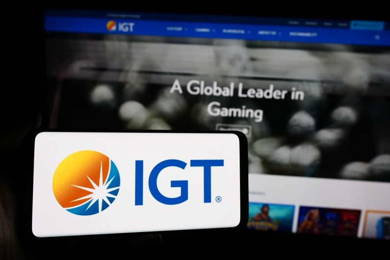 IGT-logo på smartphone